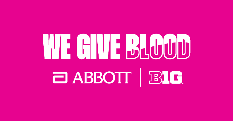 Big Ten We Give Blood Drive