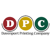 Davenport Printing Company Jogger Level Sponsor for ImpactLife 5K
