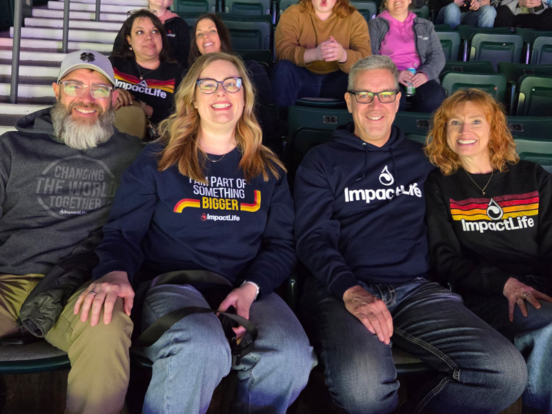 ImpactLife Donor Appreciation Night WITH the QC Storm