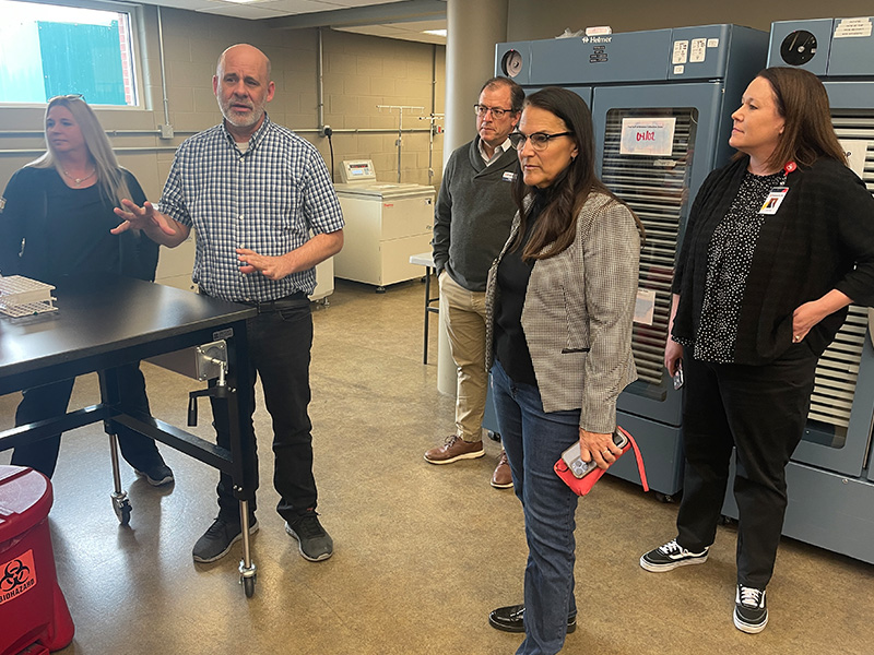 The Lieutenant Governor Gives Back