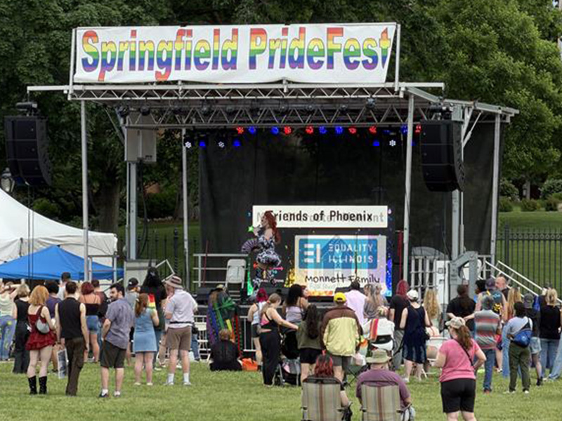 Springfield Pridefest Stage