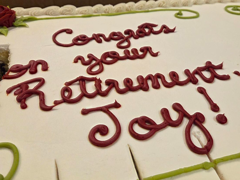 Joy Pilcher's Retirement