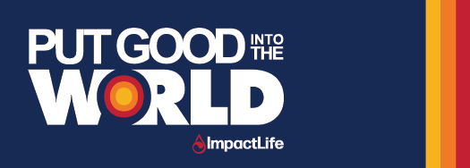 put good into the world logo impactlife