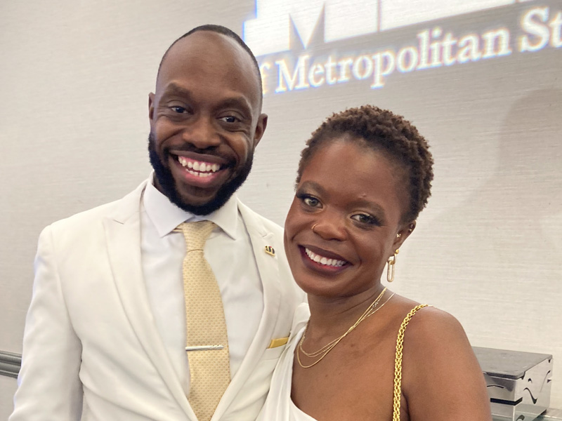 Sickle cell warrior Isaac Singleton, Jr. & his girlfriend, Tendo Nalyaali