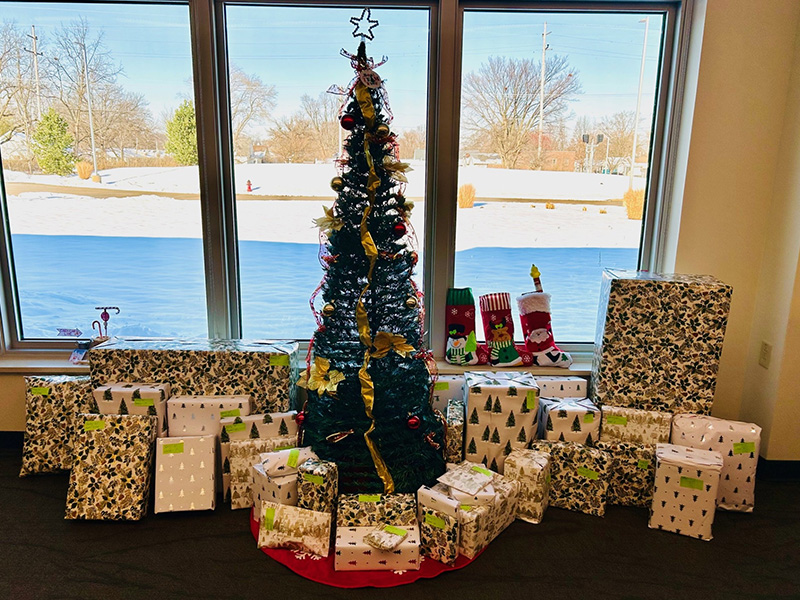 All of the gifts come together