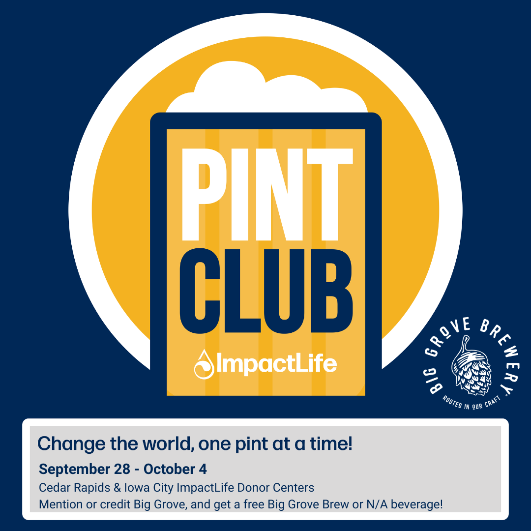 Pint Club Big Grove promotional graphic