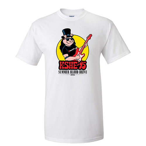 KSHE 95 Summer Blood Drive Shirt