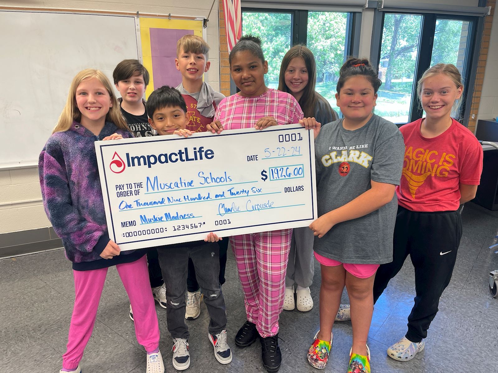 2024 Muskie Madness check presentation