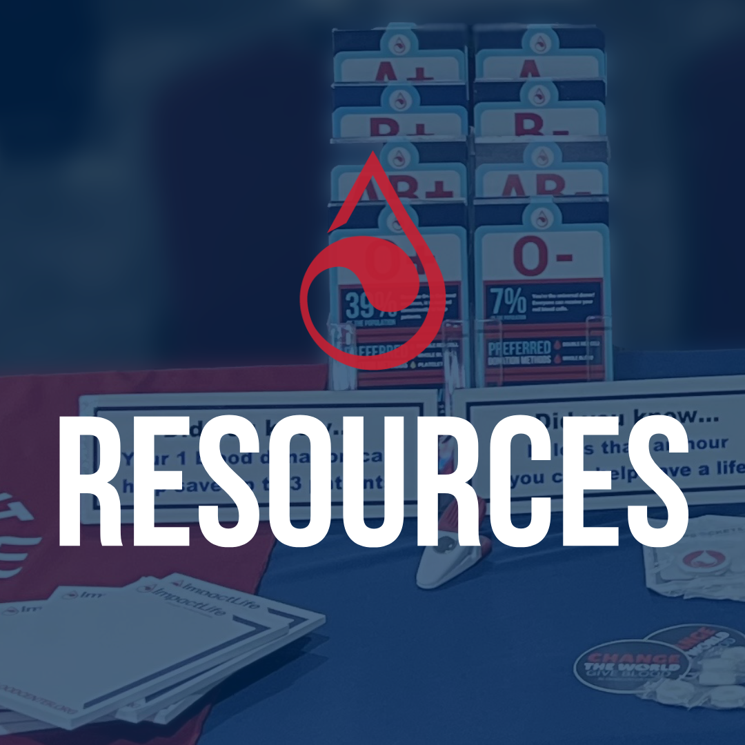 blood drive resources