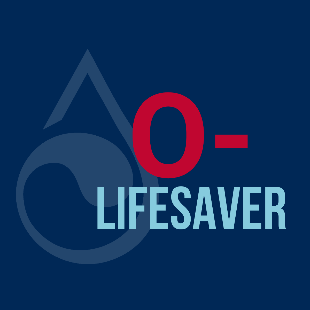 o negative social media graphic