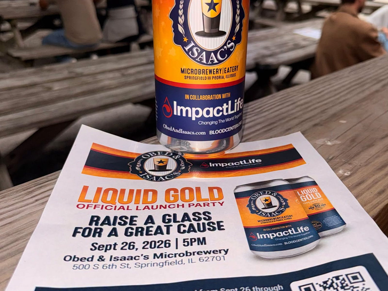 Liquid Gold Launch at Obed & Isaac's Microbrewery