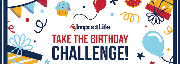 Take The Birthday Challenge Email Header