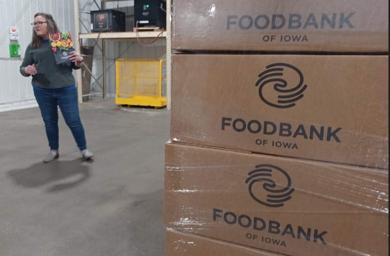 Food Bank of Iowa tour 2