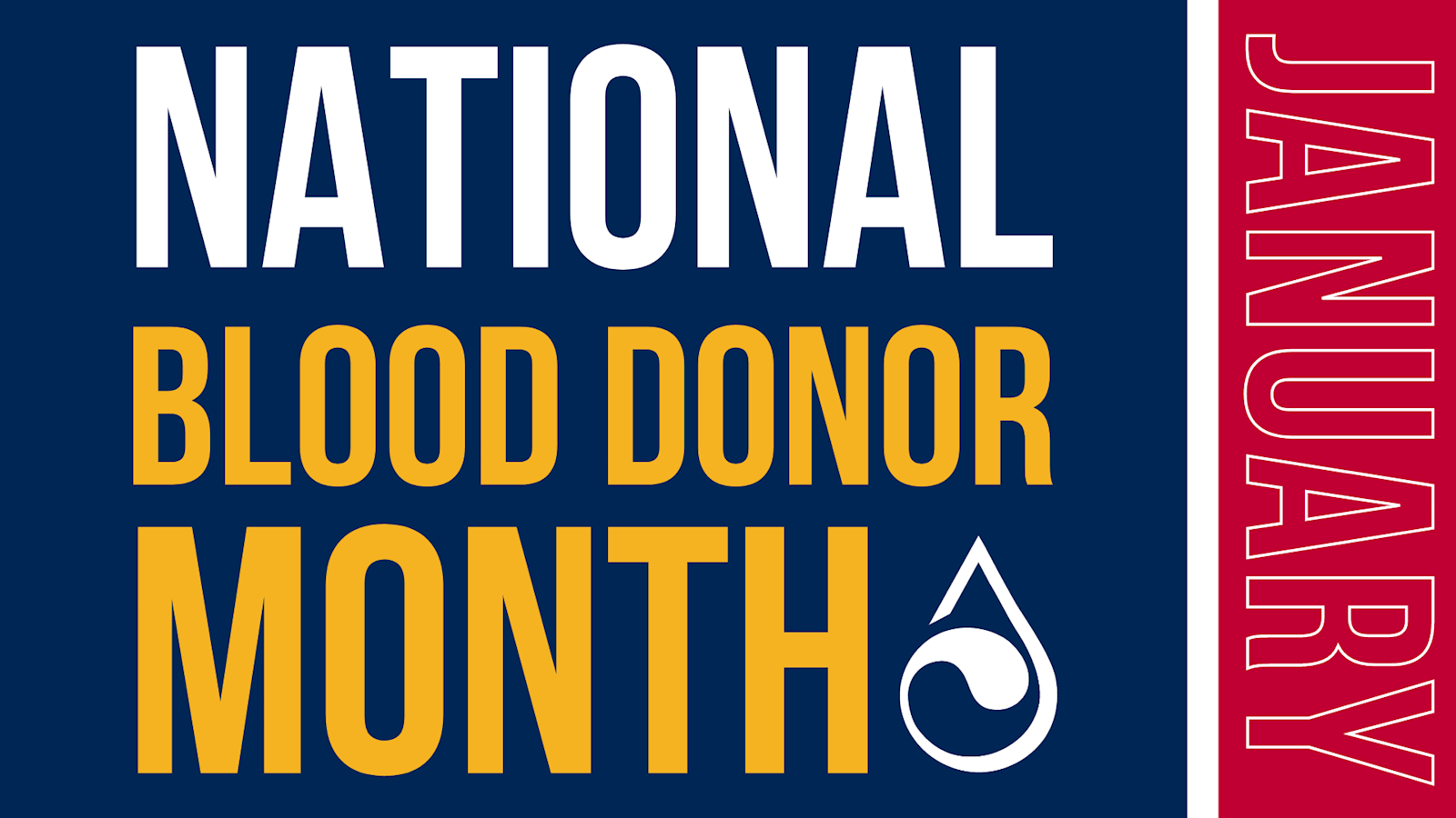 National Blood Donor Month - America's Blood Centers