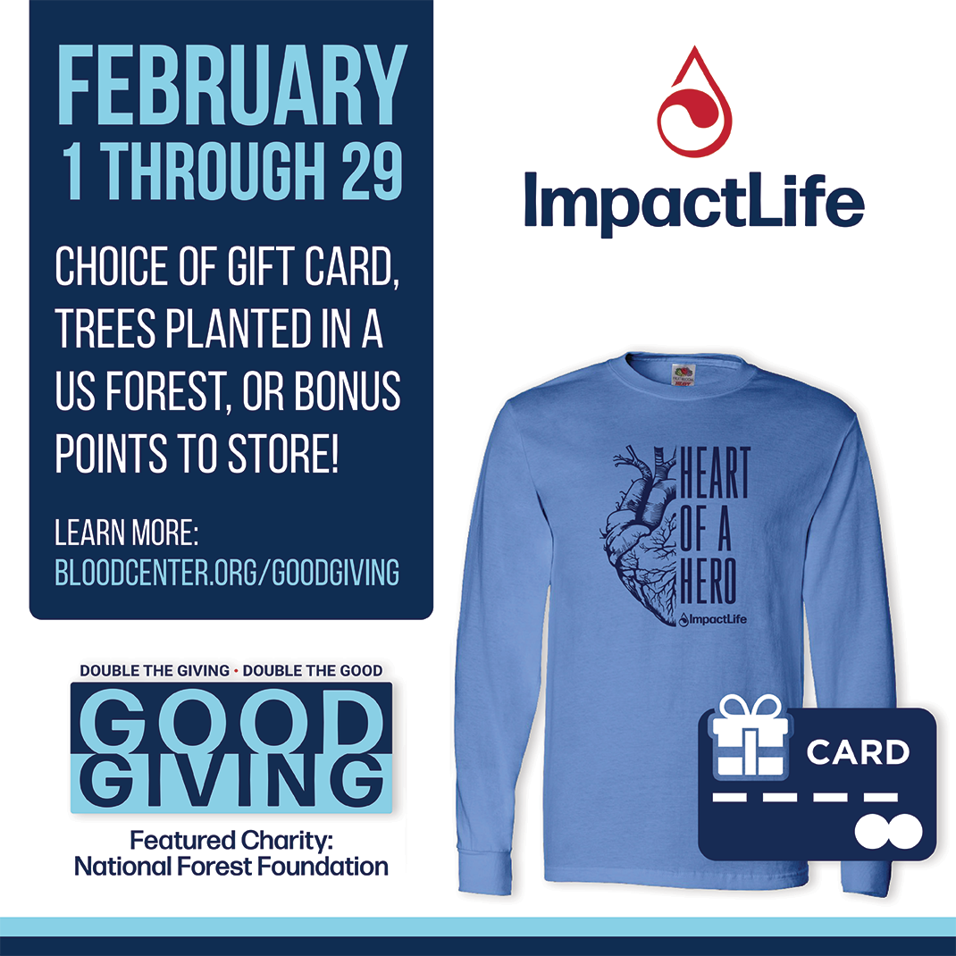 Donor Promotion: e-gift card, bonus points or donate to National Forest Foundation