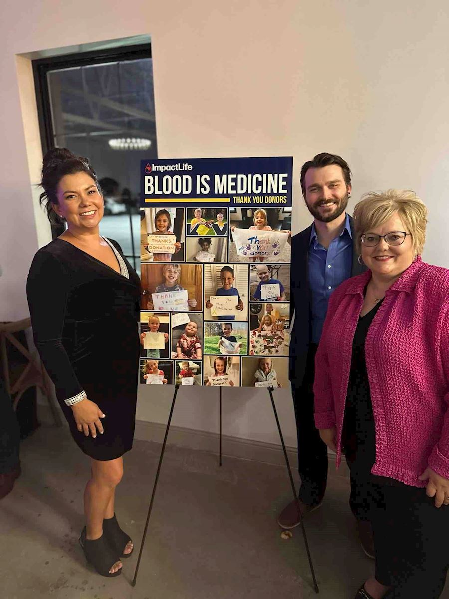 alex promoting blood is medicine