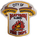 mattoon fire department patch photographed for impactlife battle of the bages