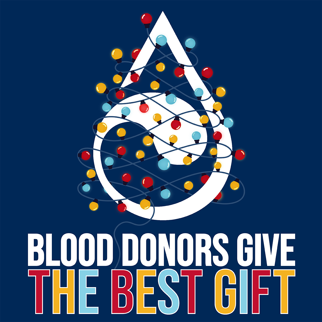 Blood Donors Give the Best Gift graphic