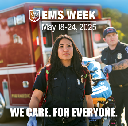 EMS Week graphic