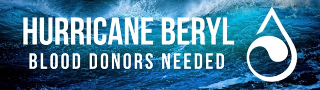 Hurricane Beryl graphic