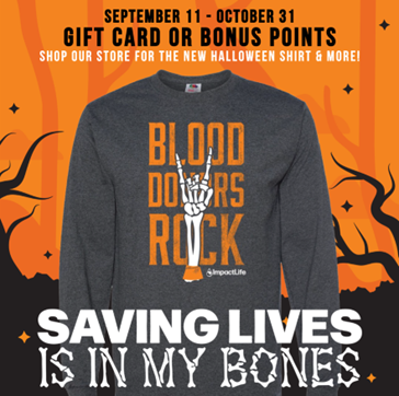 Donors Rock shirt graphic