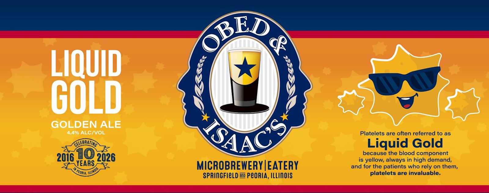Obed & Isaac's banner
