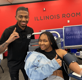 SIUE blood drive photo