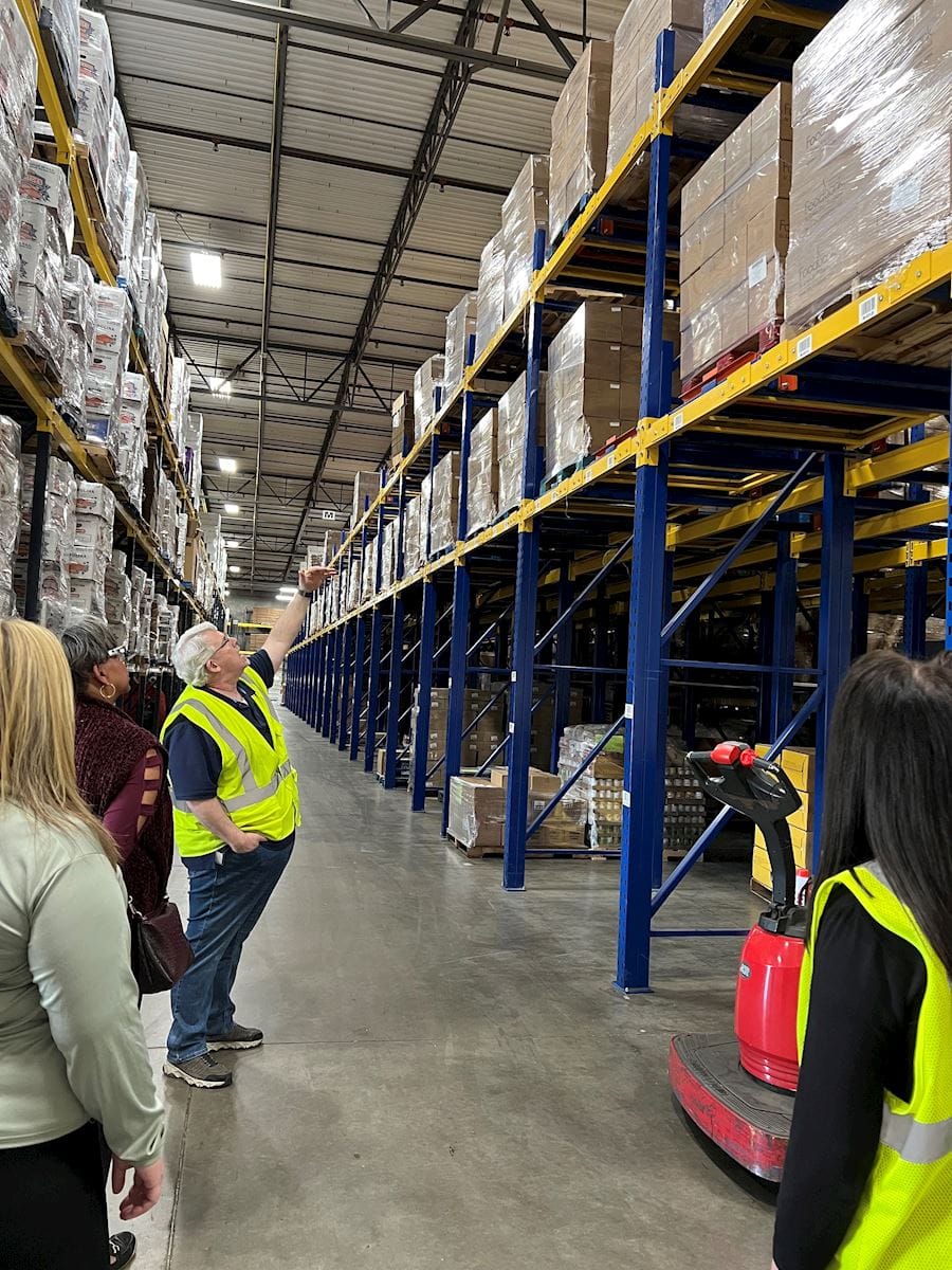 St. Louis Area Foodbank tour