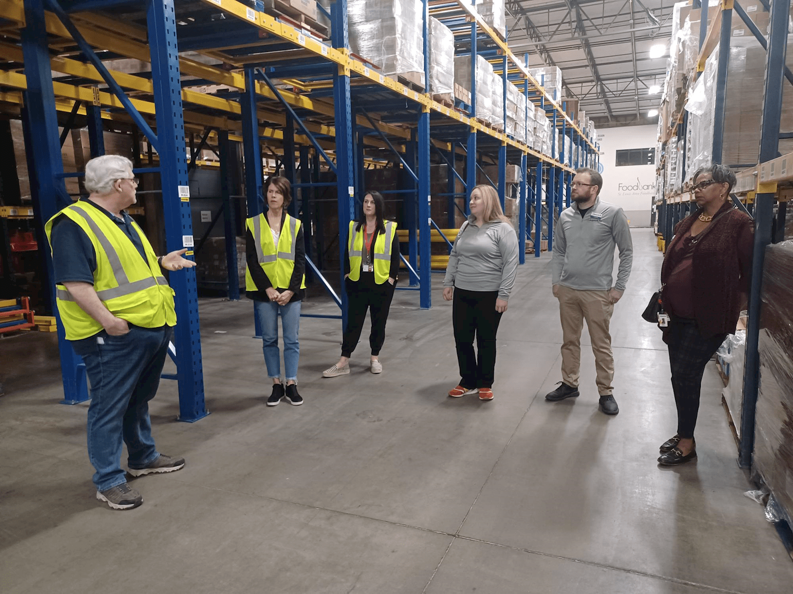 St. Louis Area Foodbank tour